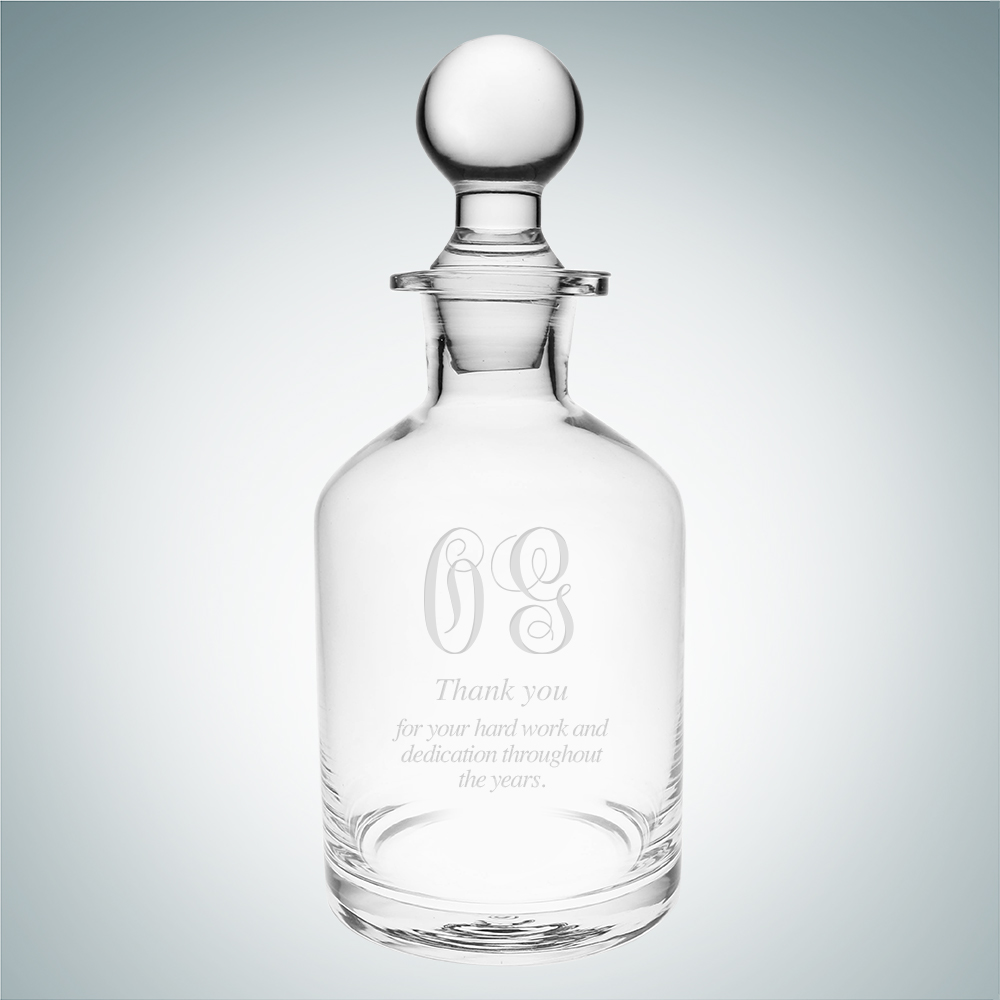 Monogrammed Potion Decanter