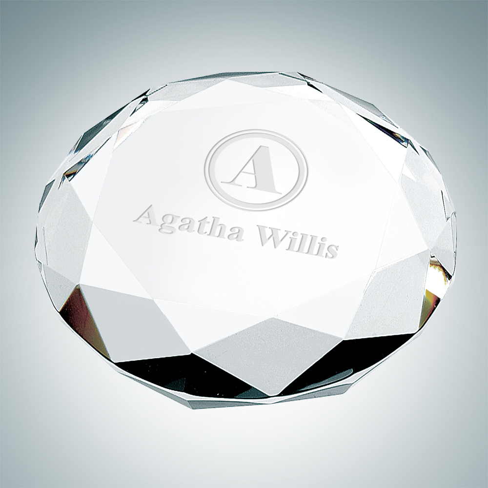 Octagon Paperweight