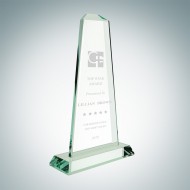 Jade Pinnacle Award with Base