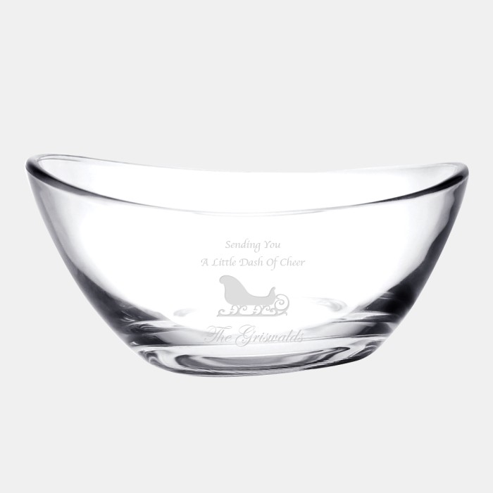 Papaya Glass Bowl