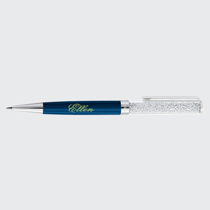 Swarovski Crystalline Ballpoint Pen - Blue Lacquered