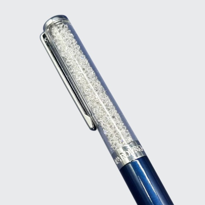 Swarovski Crystalline Ballpoint Pen - Blue Lacquered
