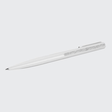Swarovski Crystal Shimmer Ballpoint Pen - White Lacquered