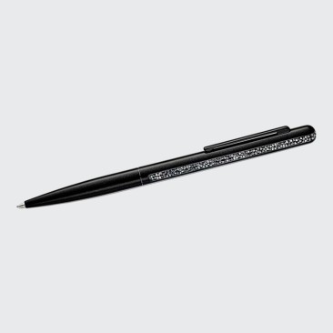 Swarovski Crystal Shimmer Ballpoint Pen - Black Lacquered 