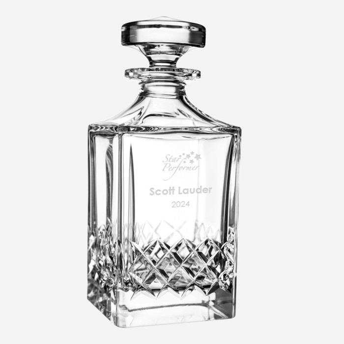 Diamante Grosvenor Decanter, 27.1oz