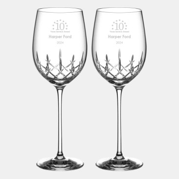 Diamante Classic Red Wine Glass Pair, 15.2oz