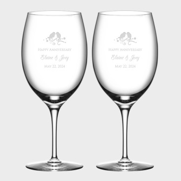 Orrefors Premier Cabernet Glass Pair, 24oz