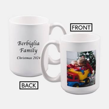 Sublimation Color Imprinted Ceramic Mug Photo Gift