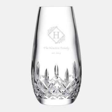 Monogrammed Waterford Lismore Essence Bud Vase