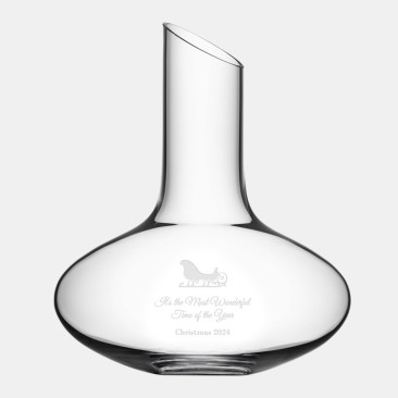 Orrefors Enjoy Decanter, 34oz