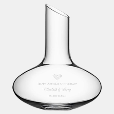 Orrefors Enjoy Decanter, 34oz