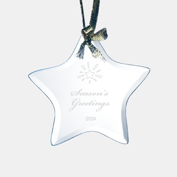 Jade Beveled Star Ornament