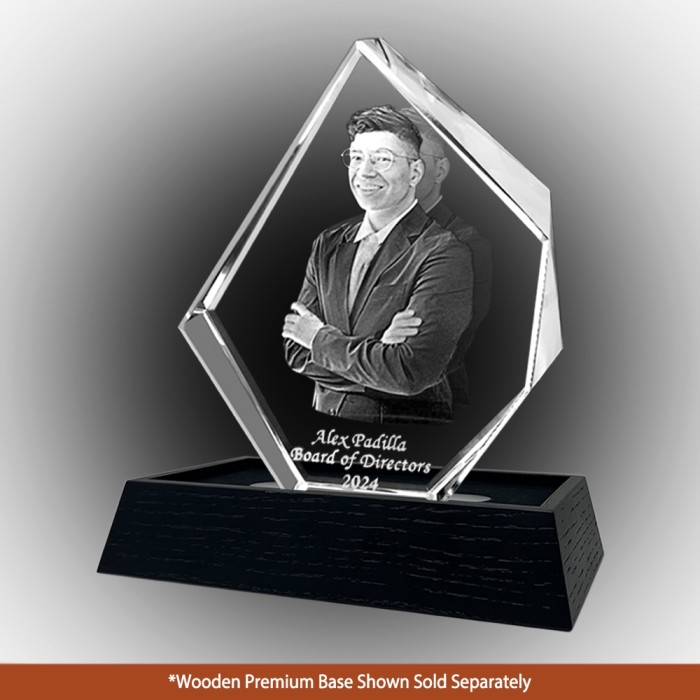 3D Lasered Prestige Plaque