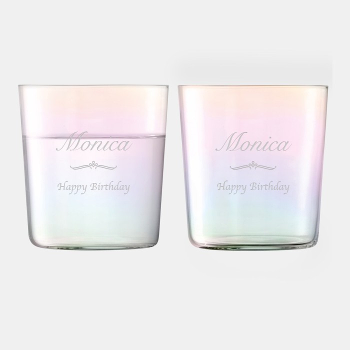 LSA Iridescence Tumbler Pair, 13oz