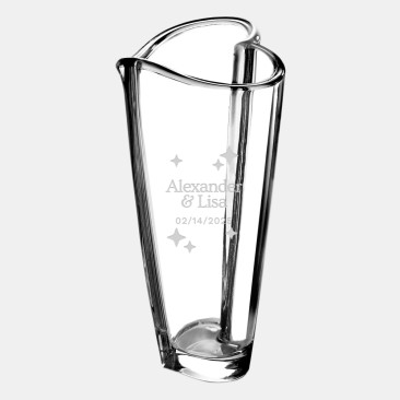 Pre-Designed Stars Orrefors Heart Vase