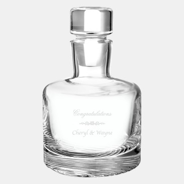 Kosta Boda Wave Decanter, 30.4oz