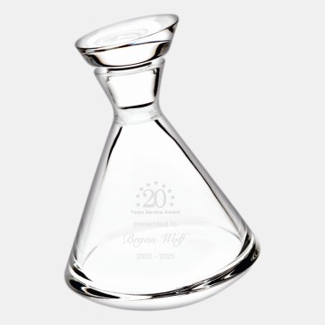 Vista Alegre Zanzibar Whisky Decanter, 24.8oz