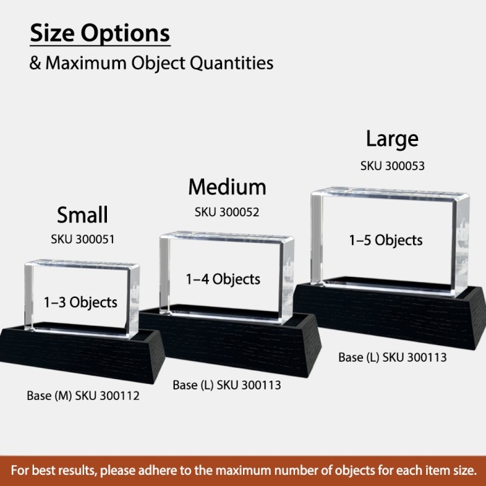 Size/Base Guide